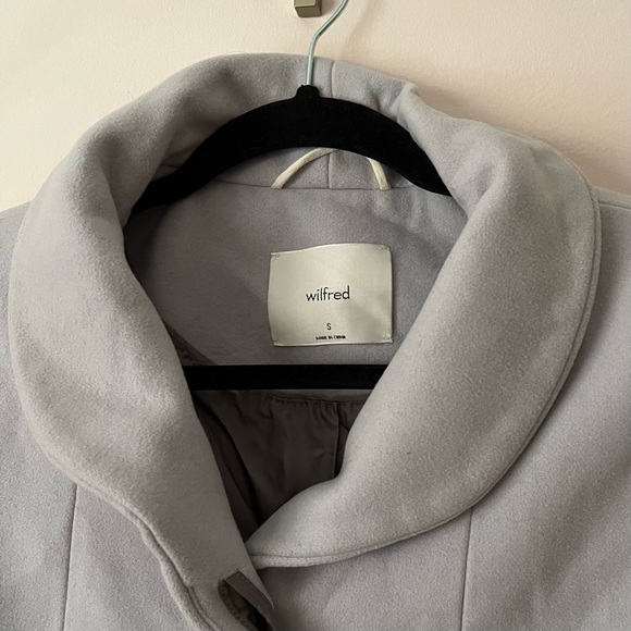Wilfred Cacoon Coat size small in light violet- Aritzia - Picture 5 of 6